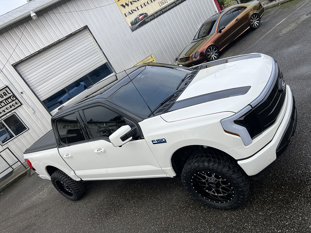 F-150 Lightning Cosmetic PPF Two Tone Wrap & Tint