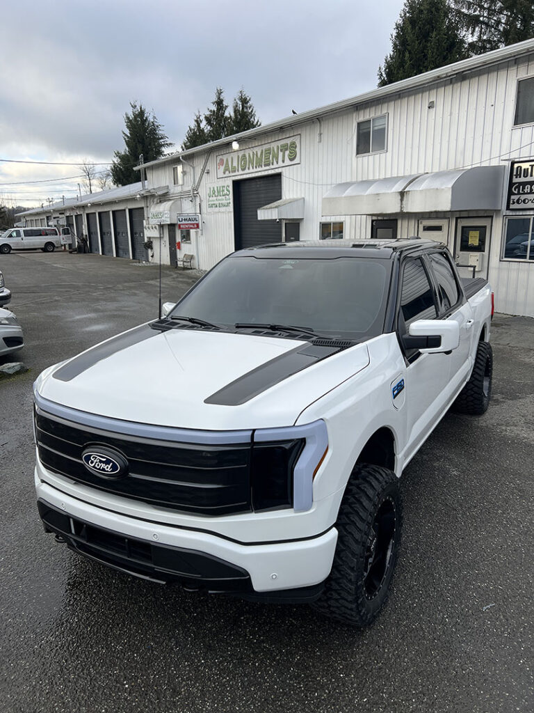 F-150 Lightning Cosmetic PPF Two Tone Wrap & Tint