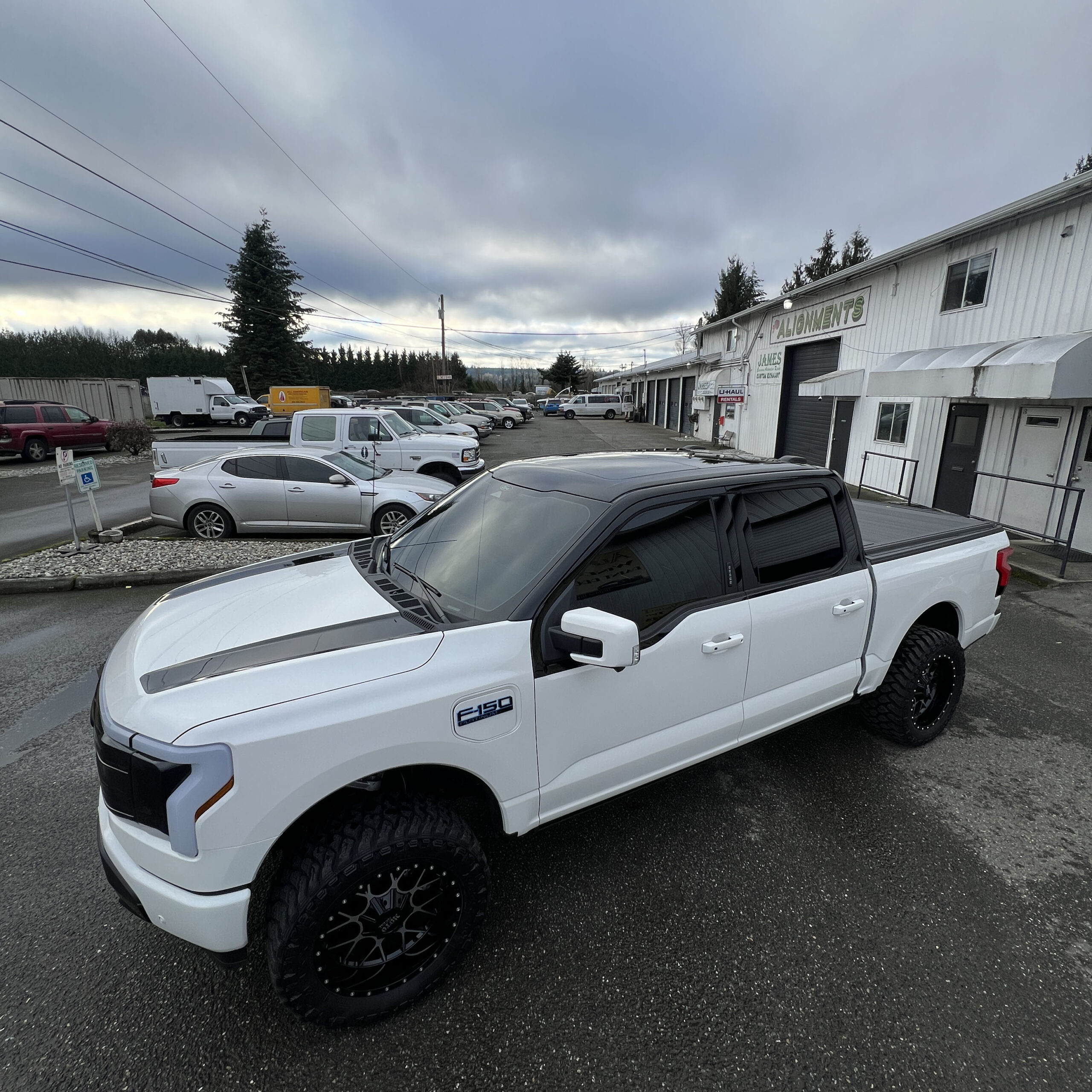 F-150 Lightning Cosmetic PPF Two Tone Wrap & Tint